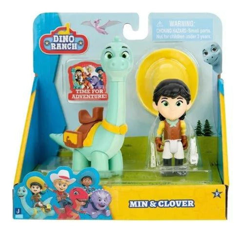 Dino Ranch Set X2 Figuras 8 Cm Min Y Clover 87130 Pg 0