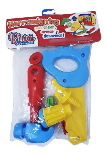 Calesita Toy Tool Set for Kids - Riva 5