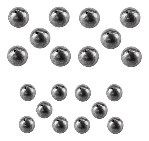 Plomada 15g And 20g Sliding Sinkers - Pack of 20 0