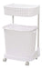 Carolinas Home 2-In-1 Plastic Laundry Auxiliary with 2 Levels and 4 Wheels 0