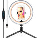 TGH True Light Selfie Ring Light Phone Tripod for Makeup 0