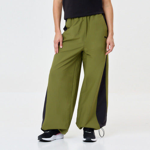 Puma Dare To Relaxed Women’s Pants in Green | Dexter 0