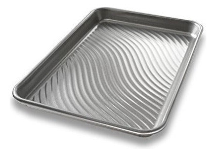 Usa Pan Patriot Pan Panadería Aluminized Steel Quarter Leaf 1