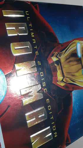 Iron Man Trilogy - Limited Edition 7-Disc Blu-ray 3D + 2D + DVD Original 2