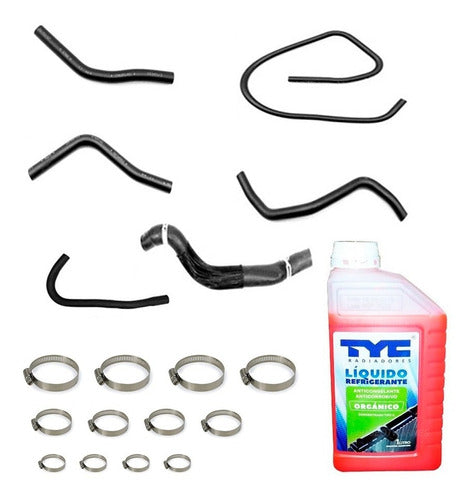 Generic Ecosport Rocam 1.6 2008 2009 Hose Kit with Clamps + Cooling 0