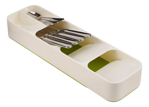 Compact Cutlery Organizer Slim Design Kitchen Drawer Utensil Storage 1