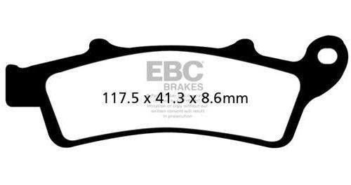 EBC BRAKES Pastilla Freno Del Kymco Nueva Xtown 125 250 300 1