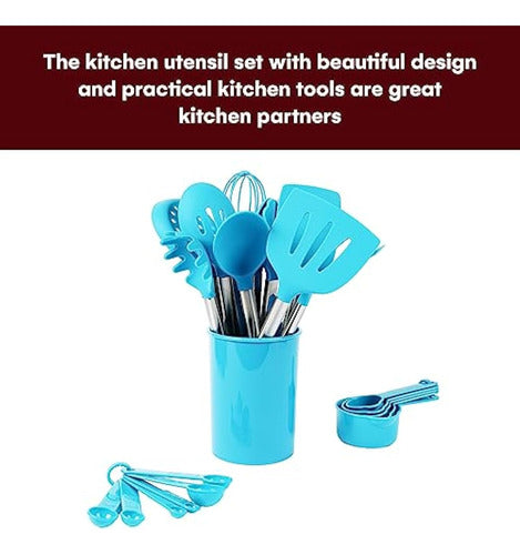 Vdomus Silicone Kitchen Utensil Set 1