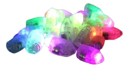 Manzana Cotillon Combo X50 Capsula Luz Multicolor Globo Led Cotillon Luminoso 0