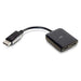 C2G 54291 DisplayPort to DisplayPort Monitor Splitter - 4K MST Hub with USB Power 2