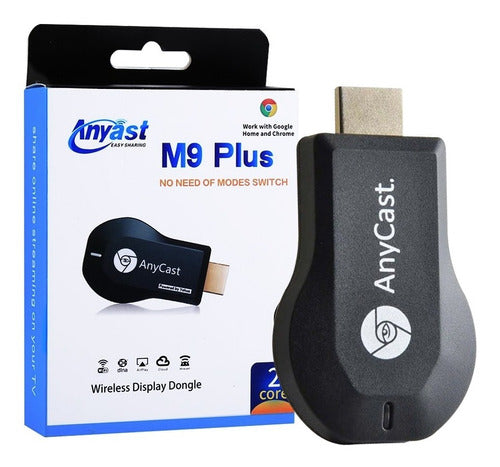 AnyCast Tv Stick M9 Plus Black with 128MB RAM 0