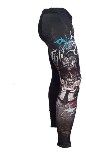 Fight Effect Long Leggings Katrina with Inguinal Included MMA Kick Thai BJJ 0