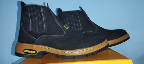 Caterpillar Elastic Leather Boots - Excellent Quality 3