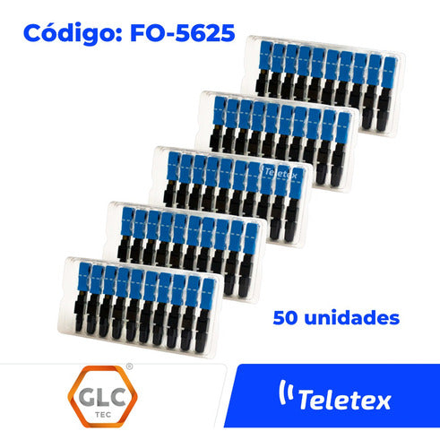 GLC TECH Mechanical Fiber Optic Splice Connector FO-5625 SC-PC FTTH Joint x 50u 3