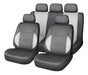 Quantum Funda Cubre Asiento Gris Eco Cuero Auto Simil Cuero Premium 0