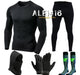 Pro One Thermal Gear Set: T-Shirt, Tights, Gloves, Full Face Mask, Thermal Socks 1