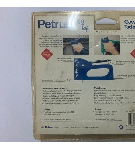 Clavadora Manual Petrus 260 Broches 4-6 Y 8 Mm 2