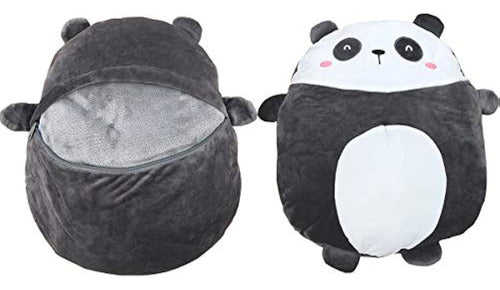 Hofun4u Soft Panda Plush Hugging Pillow 16 Inch, Cute Anime 1