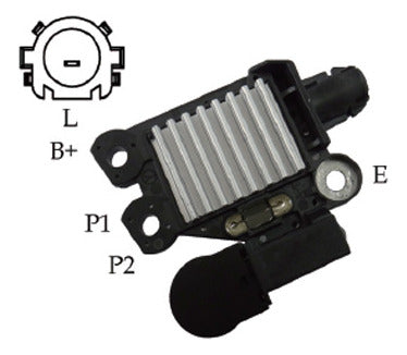 Regulador De Voltaje Para Toyota Etios 12v Tamatel 17993 0