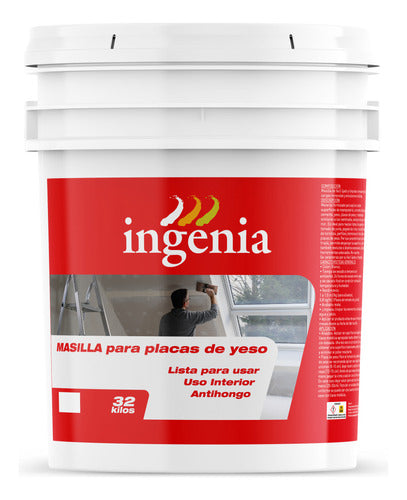 MM Masilla 32 Kg Para Placas De Yeso 0