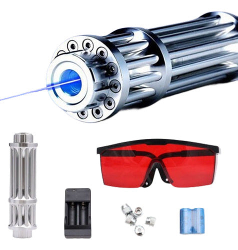 Generic 450nm High Power Blue Laser Pointer Pen 5 Head Light 0