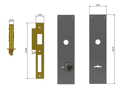 Cerradura Star Original 603 1