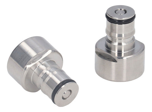 Adaptador Keg Coupler De 5/8 Pés Em Aço Inoxidável Ball Lock 1