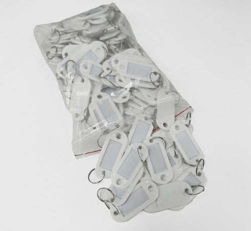 Office Plastic Keychains for Key Holder Chest Bag x100 0