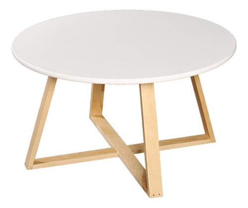 Mesa De Centro Ratona Living Redonda Eames LG 1