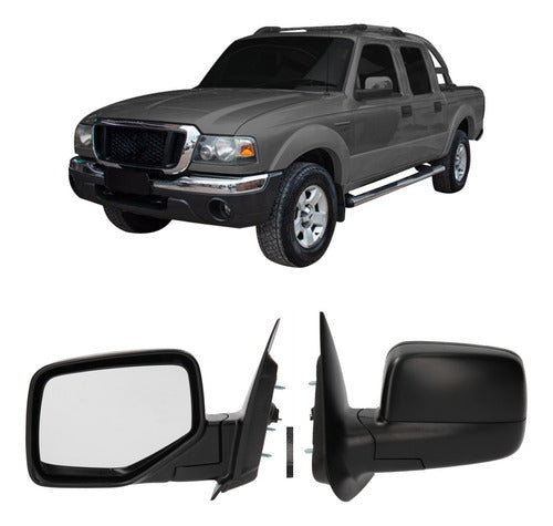 Manual Rearview Mirror for Ford Ranger 2004-2009 XL 3