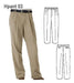 Moldes Unicose Pantalon Clasico Hombre 0903 0