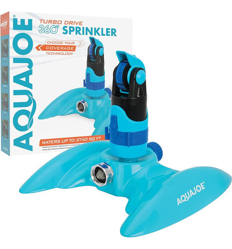 Aqua Joe Aj-mssbm 4-pattern Gear Drive Sprinkler W / Lie-fla 0