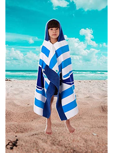 Bavilk Kids Hooded Beach Bath Towel, Cubie 4