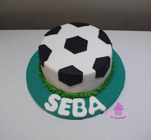 SS GOURMET Football Cake Messi Themed 0