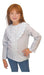 Witty Girls Cotton Embroidered Kindness Blouse for Girls 4