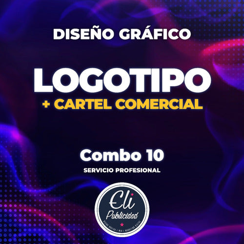 Eli Publicidad Ba Combo 10 - Logo Design + Commercial Sign 1