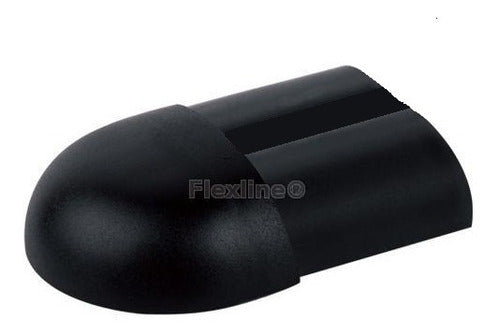 Bagueta Moldura Protector Paragolpe Auto Rollo 5m X 37x13mm 1