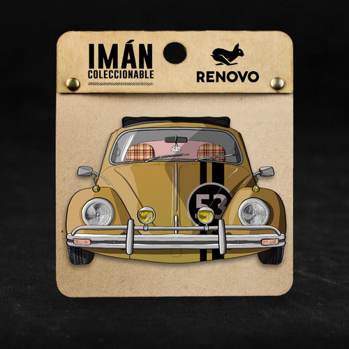 Renovo Volkswagen Custom Beetle Magnet 0