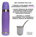 Lumilagro Termo Inox. Violet + Mate + Bombilla 340 - Fdn 1