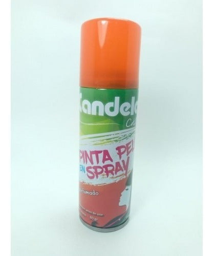 Candela Pinta Pelo Pintura Lavable Colores Cotillón X4 Unidades 3