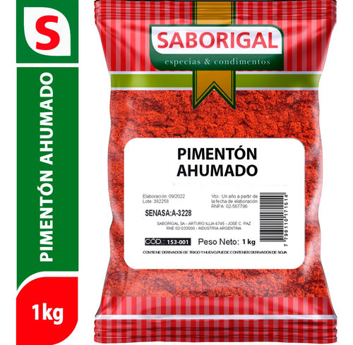 Pimentón Ahumado X 1 Kg 0