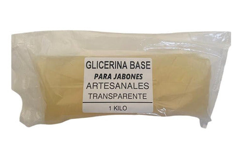 Base De Glicerina Para Jabon Transparente 1 Kg 0