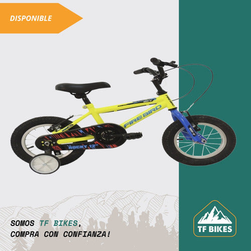 Fire Bird Kids Bike - Model Rocky 12 Inch 3