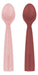 Minikoioi Scoopers Pinky Pink / Velvet Rose Baby Spoons 0