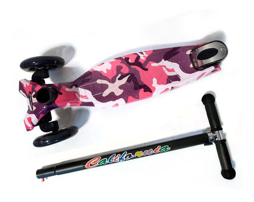 Faydi Kids Graffiti 3-Wheel Scooter Pink 0028 Premium 1