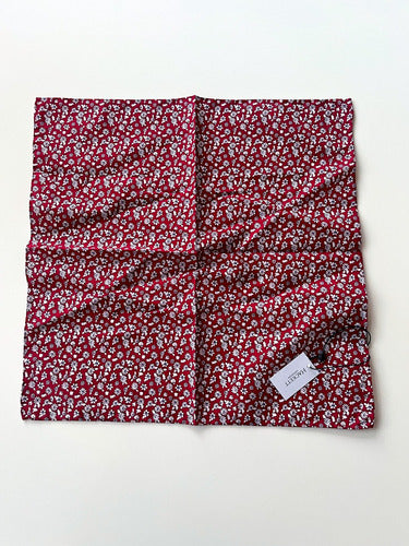 Hackett London Red Floral Handkerchief 1