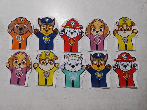 Paw Patrol Titeres Manoplas Souvenir Jardin 1