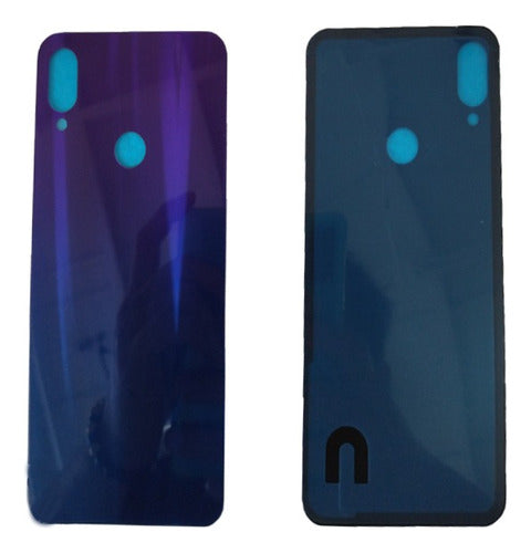 Repuesto Tapa Trasera Compatible Con Redmi Note 7 Azul 0