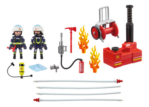 Playmobil City Action Firefighters with Water Pump Set 1