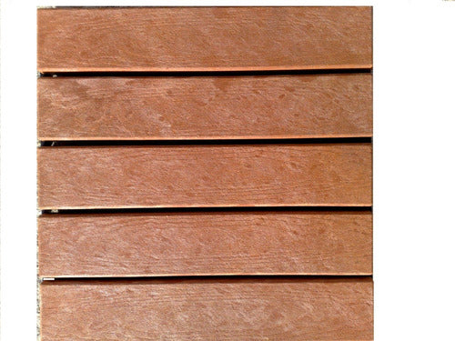 MODULARFLEX Deck Modular in Wood and Resin for Patios, Terraces, Roofs 0